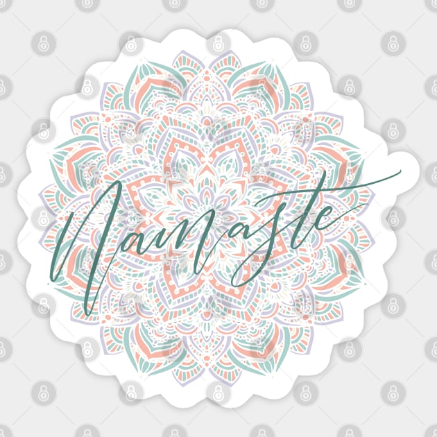 Namaste Sticker by TambuStore